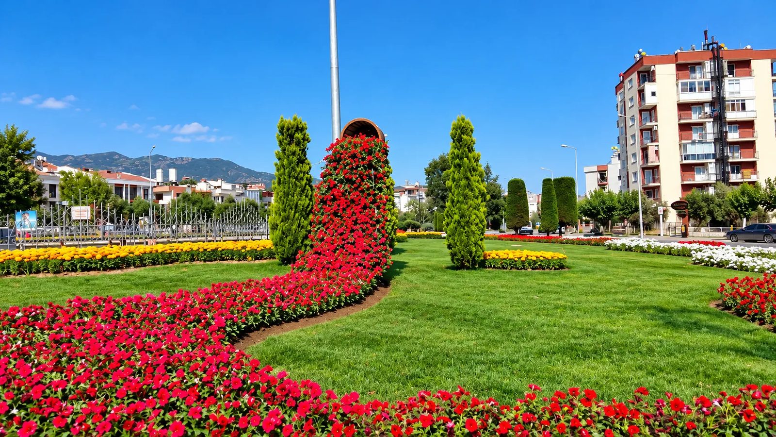Çiçek Şelalesi Düzenlemesi
